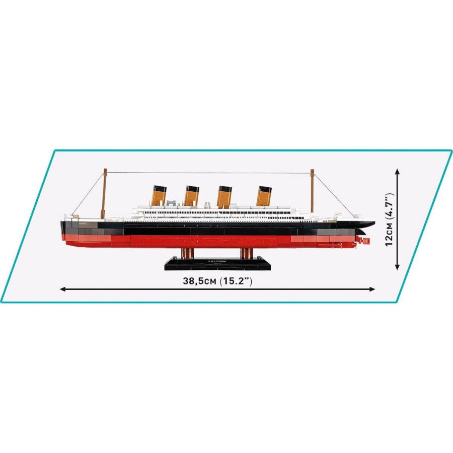 Model Brick Set R.M.S. Titanic 1:700 Scale (593 Pieces)
