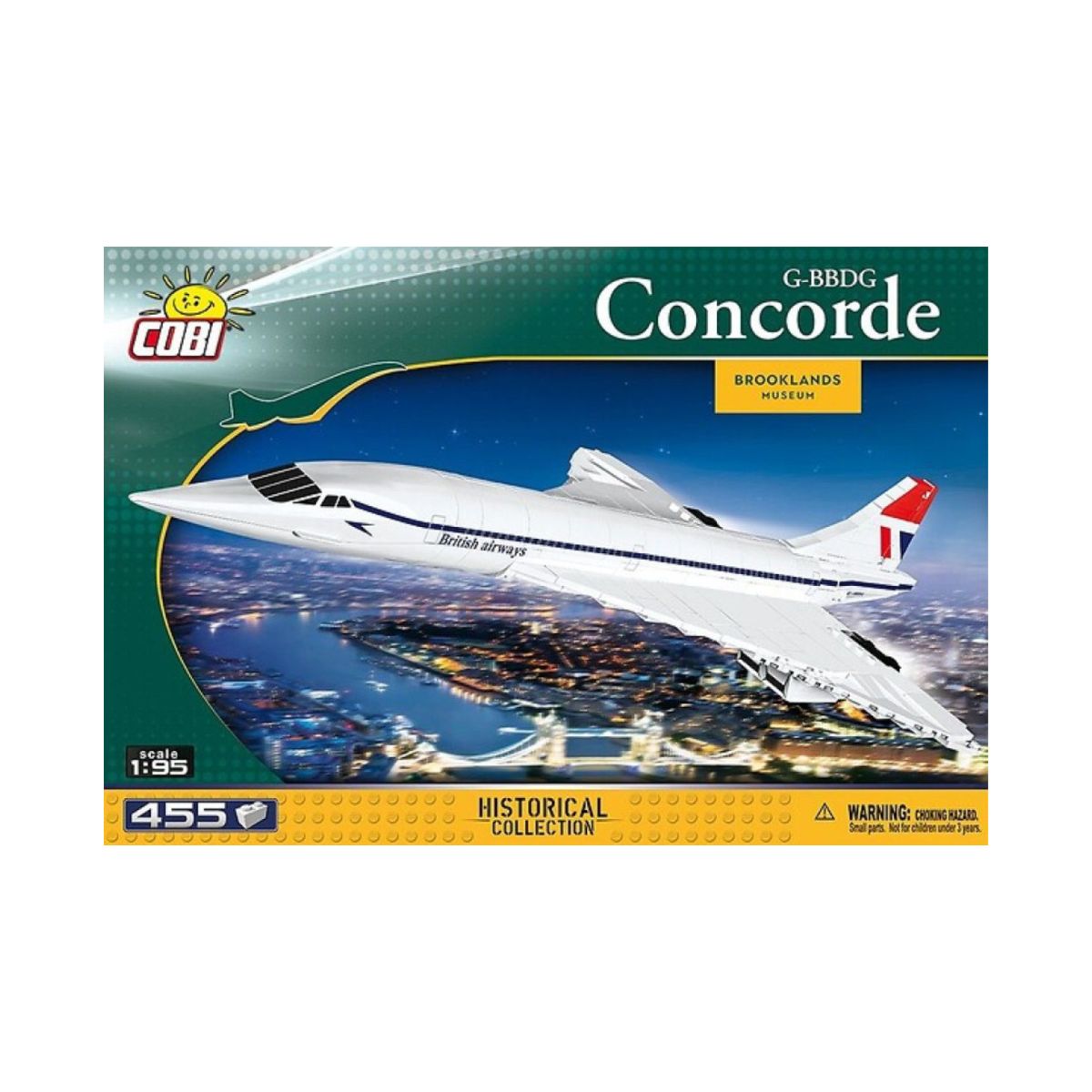 Model Brick Set Concorde (450 Pieces)