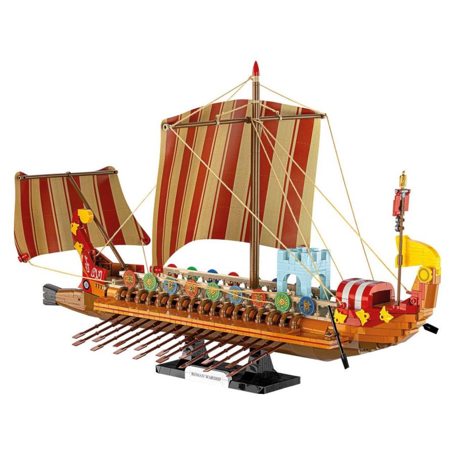 Model Brick Set Imperium Romanum Roman Warship (1810 Pieces)