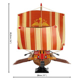 Model Brick Set Imperium Romanum Roman Warship (1810 Pieces)