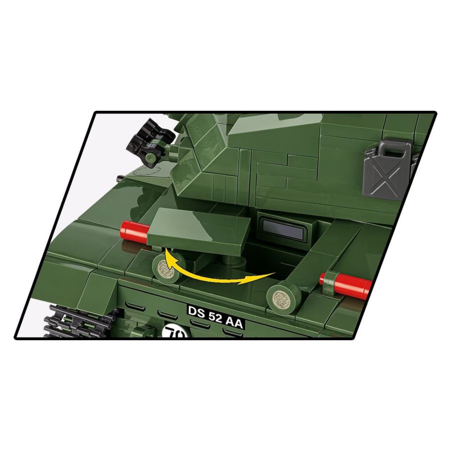 Model Brick Set Armed Forces Challenger 2 (945 Pieces)