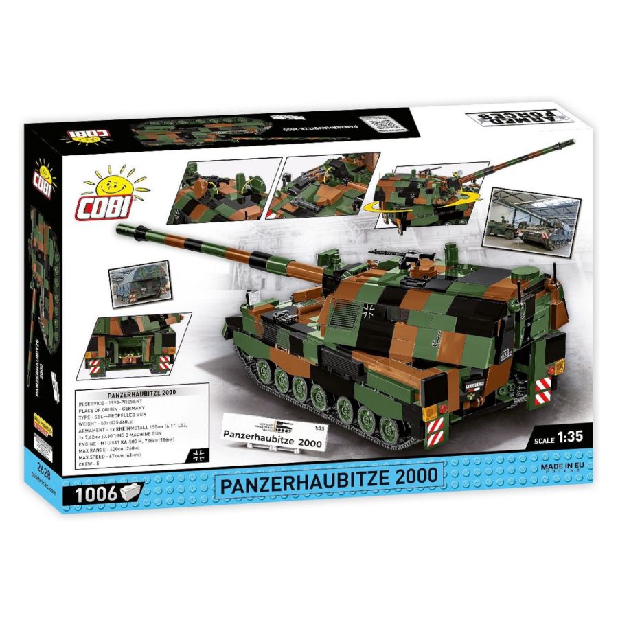 Model Brick Set Armed Forces Panzerhaubitze 2000 (1006 Pieces)