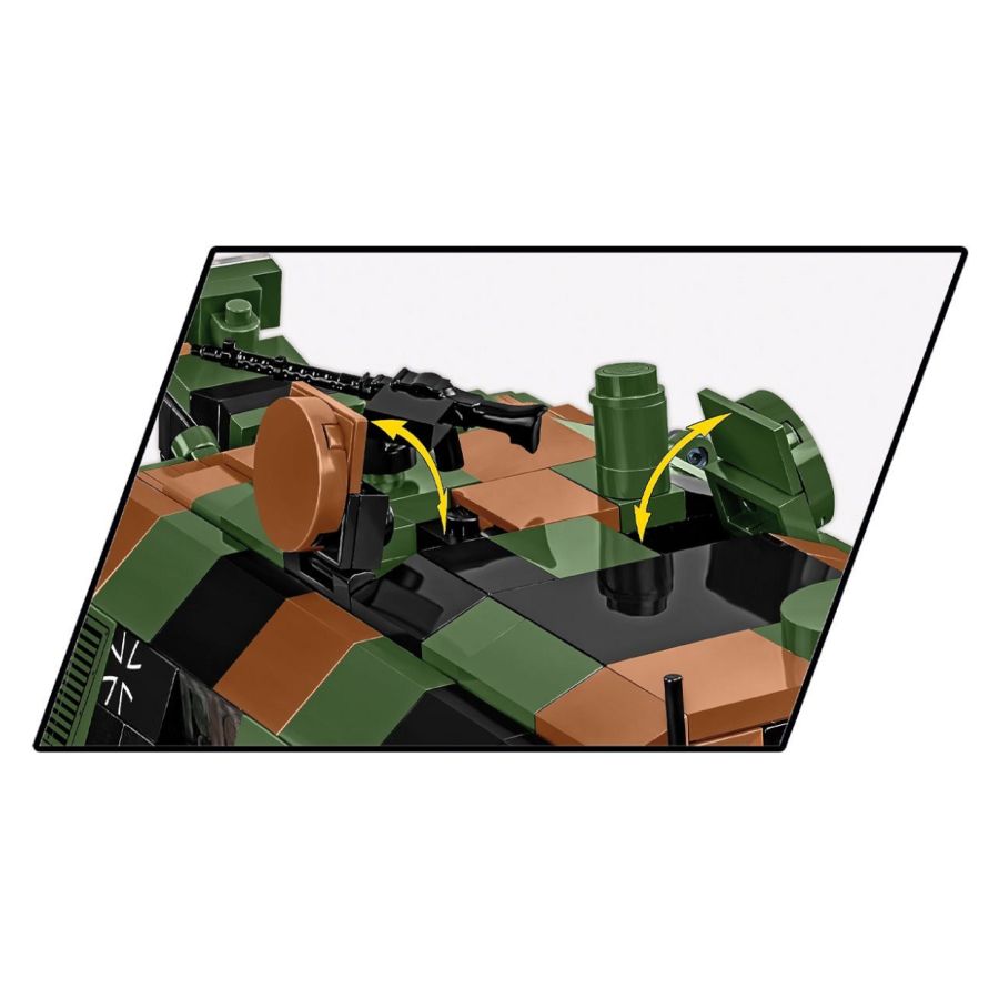 Model Brick Set Armed Forces Panzerhaubitze 2000 (1006 Pieces)