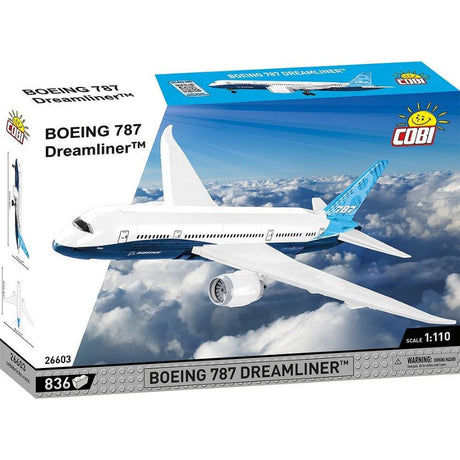 Model Brick Set Boeing 787-8 Dreamliner (830 Pieces)