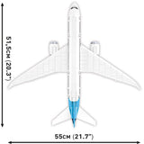 Model Brick Set Boeing 787-8 Dreamliner (830 Pieces)