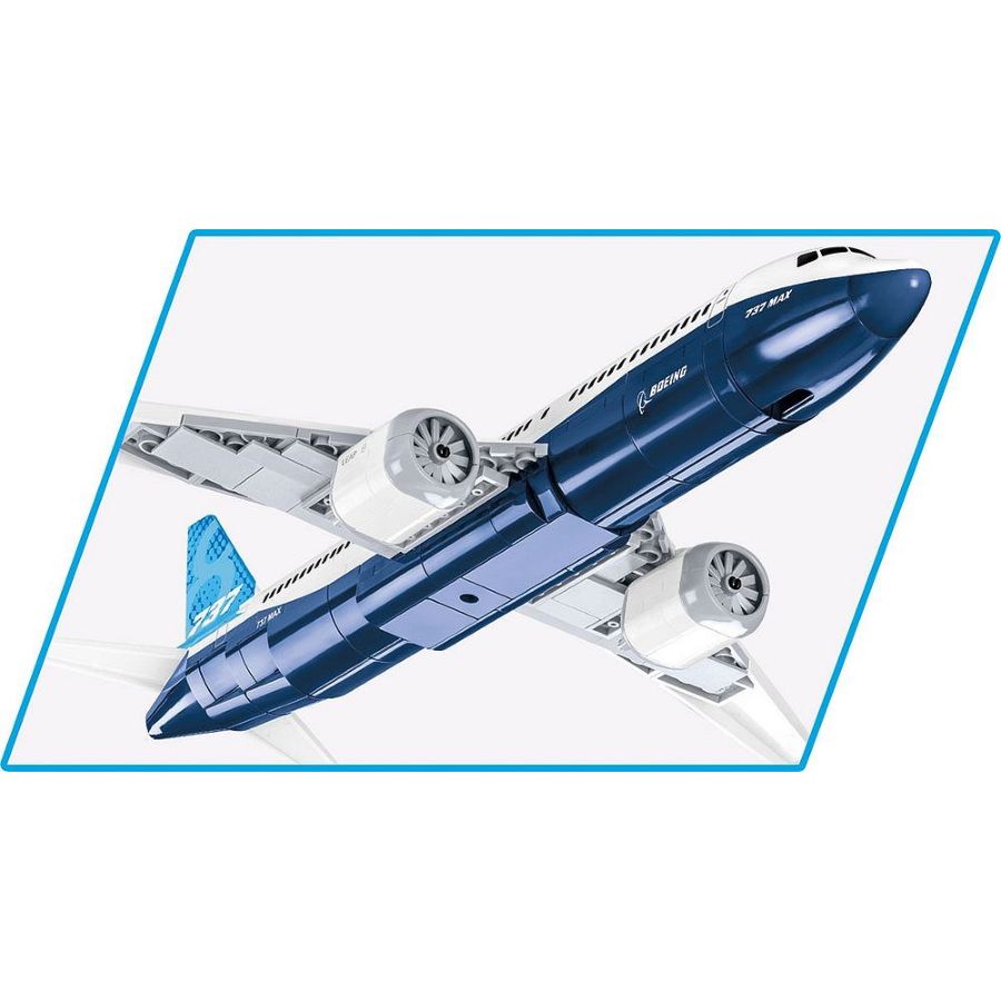 Model Brick Set Boeing 737 Max 8 (315 Pieces)