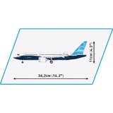 Model Brick Set Boeing 737 Max 8 (315 Pieces)