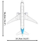 Model Brick Set Boeing 737 Max 8 (315 Pieces)