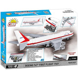 Model Brick Set Boeing 747 First Flight (1969) (1000 Pieces)