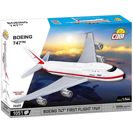 Model Brick Set Boeing 747 First Flight (1969) (1000 Pieces)