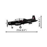 Model Brick Set Action Town Beechcraft T-6 Texan II (197 Pieces)