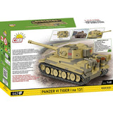 Model Brick Set World War 2 Panzer VI Tiger I No.131 (442 Pieces)