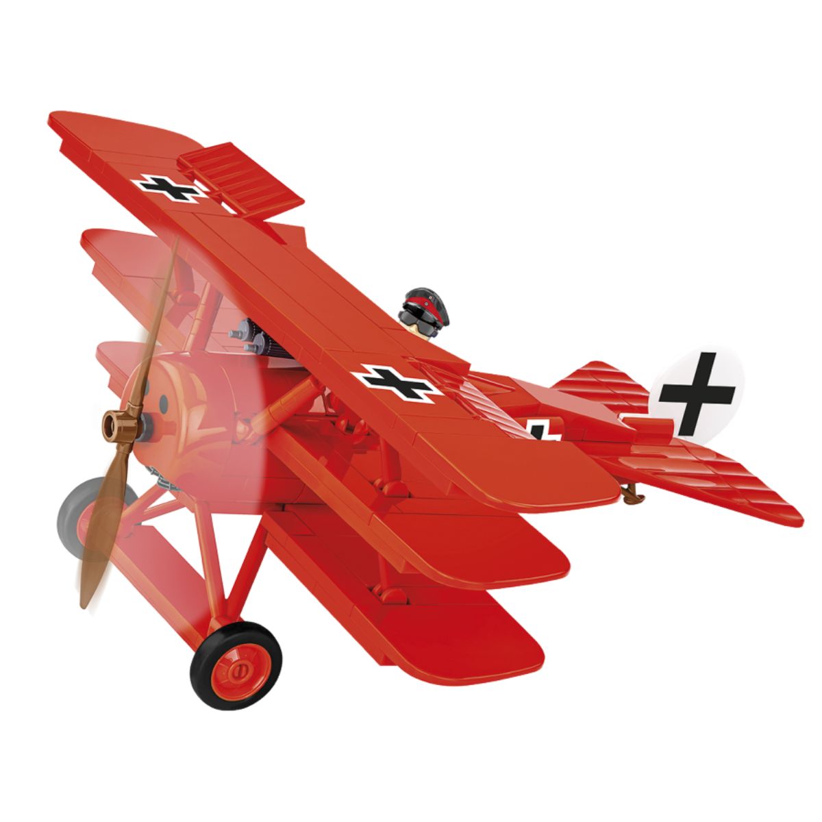 Model Brick Set Great War Fokker Dr.1 Red Baron (221 Pieces)