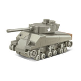 Model Brick Set World War 2 M4A3 Sherman Tank (103 Pieces)