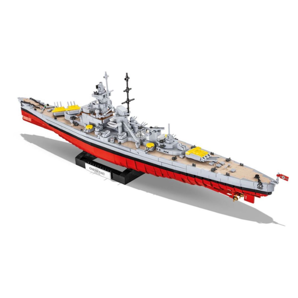 Model Brick Set World War 2 Battleship Gneisenau (2417 Pieces)