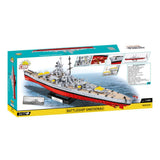 Model Brick Set World War 2 Battleship Gneisenau (2417 Pieces)