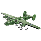 Model Brick Set World War 2 Consolidated B-24D Liberator (1413 Pieces)