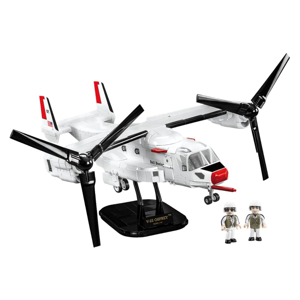 Model Brick Set Armed Forces Bell-Boeing V-22 Osprey (1151 Pieces)