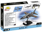 Model Brick Set Armed Forces Alpha Jet French Air Force (364 Pieces)