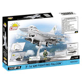 Model Brick Set Armed Forces F-16AM Fighting Falcon (500 Pieces)
