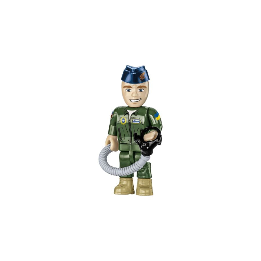 Model Brick Set Armed Forces F-16AM Fighting Falcon (500 Pieces)