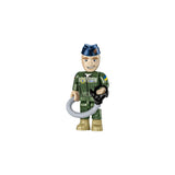 Model Brick Set Armed Forces F-16AM Fighting Falcon (500 Pieces)