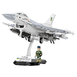 Model Brick Set Armed Forces F-16AM Fighting Falcon (500 Pieces)