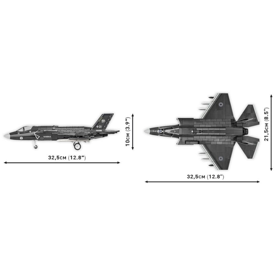 Model Brick Set Armed Forces F-35B STOVL Lighting II (610 Pieces)