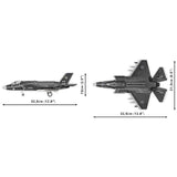 Model Brick Set Armed Forces F-35B STOVL Lighting II (610 Pieces)