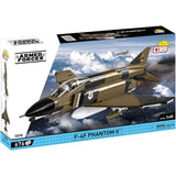 Model Brick Set Armed Forces F-4F Phantom II Luft. (666 Pieces)