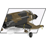 Model Brick Set Armed Forces F-4F Phantom II Luft. (666 Pieces)