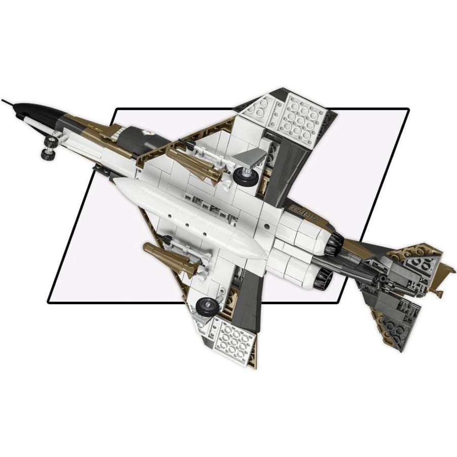 Model Brick Set Armed Forces F-4F Phantom II Luft. (666 Pieces)