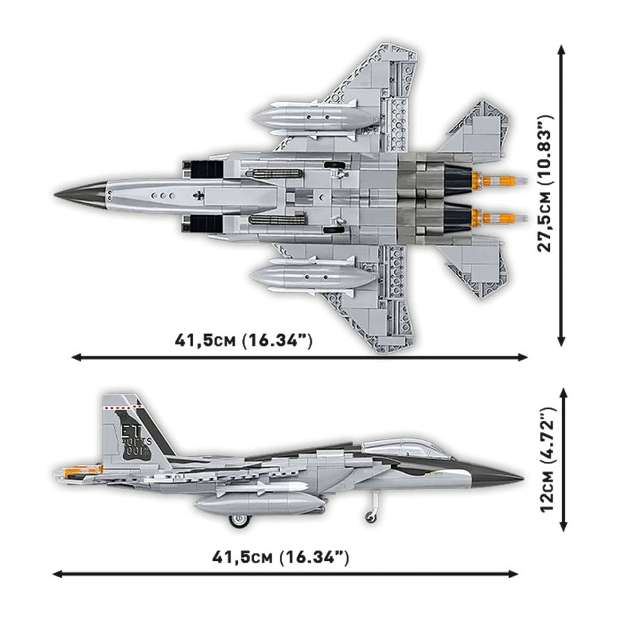 Model Brick Set Armed Forces Boeing F-15X Eagle II (739 Pieces)