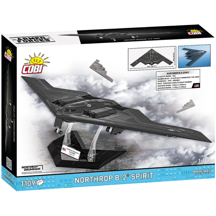 Model Brick Set Armed Forces Northrop Grumman B2 (1115 Pieces)