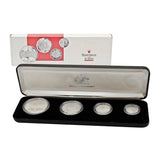 1988 Masterpieces in Silver 4-Coin Proof Set