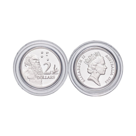 Australia Indigenous Elder 1988 $2 Silver Proof Coin