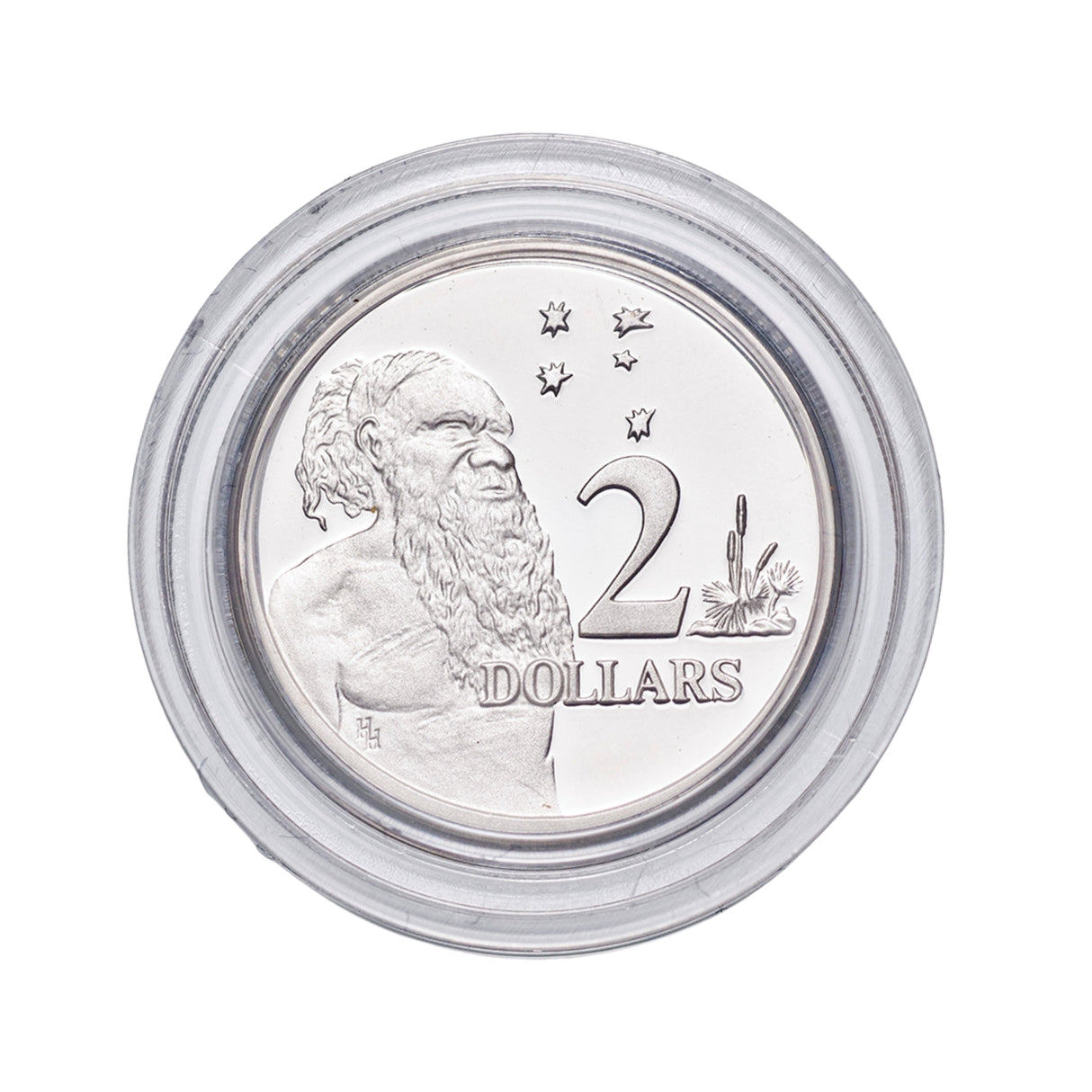 Australia Indigenous Elder 1988 $2 Silver Proof Coin