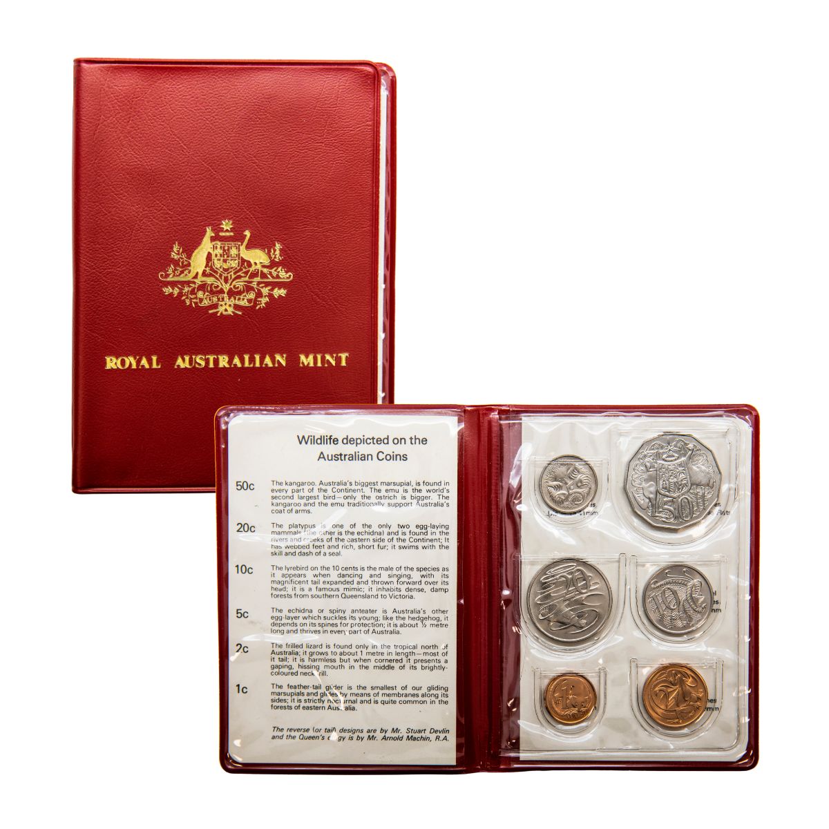 Australia 1980 6-Coin Mint Set – Downies Collectables