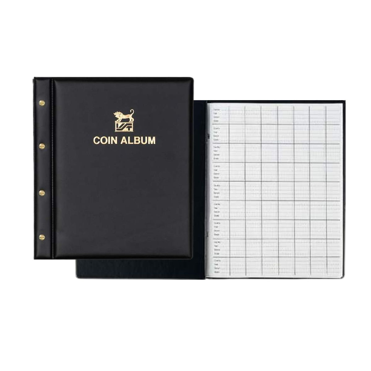 Coin Album Black