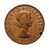 Australia Elizabeth II Perth Mint 1956 Penny Proof FDC