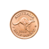 Australia Elizabeth II Perth Mint 1960 Halfpenny & Penny Proof Pair FDC