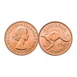 Australia Elizabeth II Perth Mint 1962 Halfpenny & Penny Proof Pair FDC