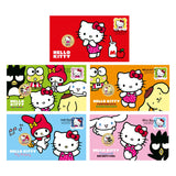 Hello Kitty & Friends 2026 $1 Stamp & Coin Cover Bundle of Five