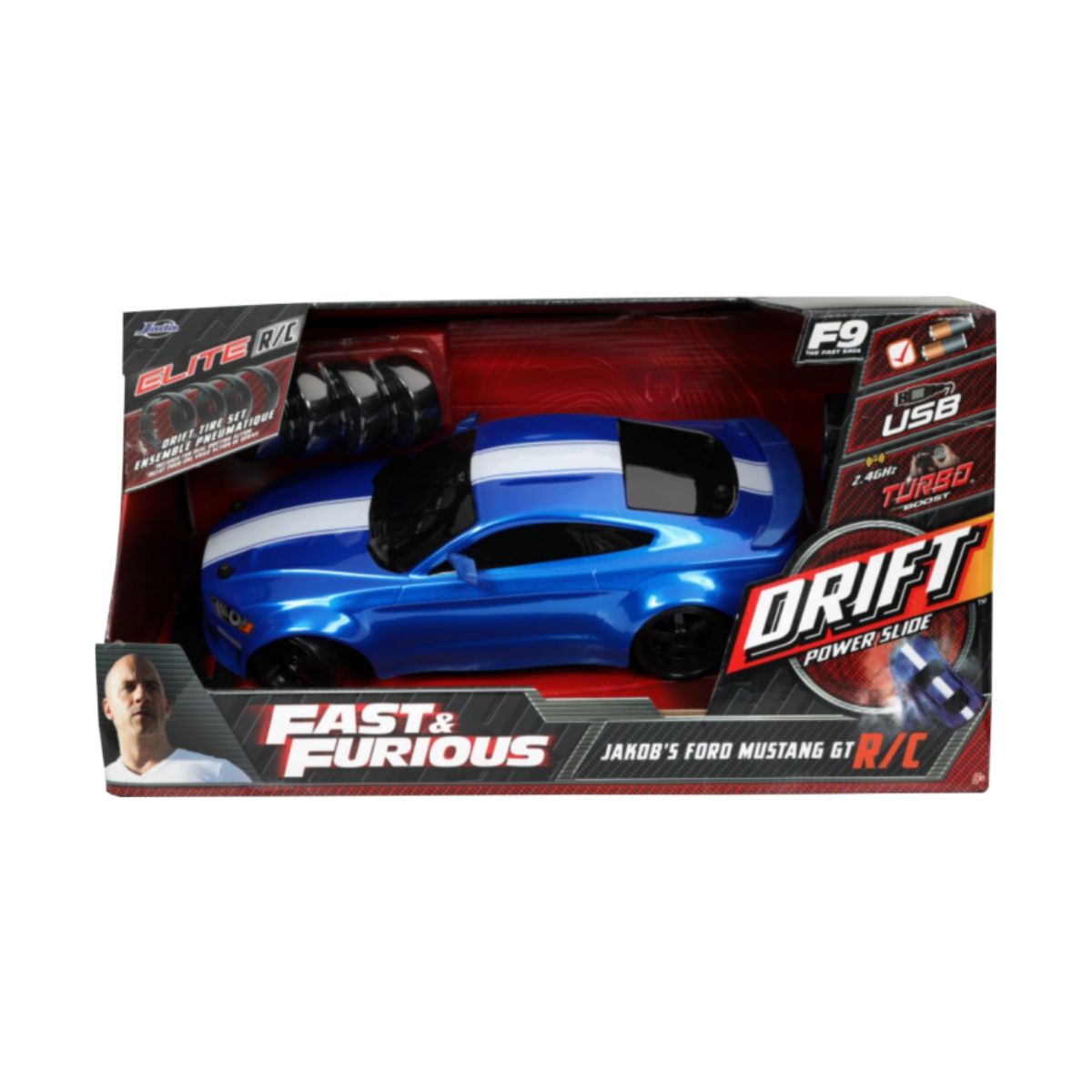 Fast & Furious 2018 Ford Mustang GT 1:10 Scale Remote Control Car