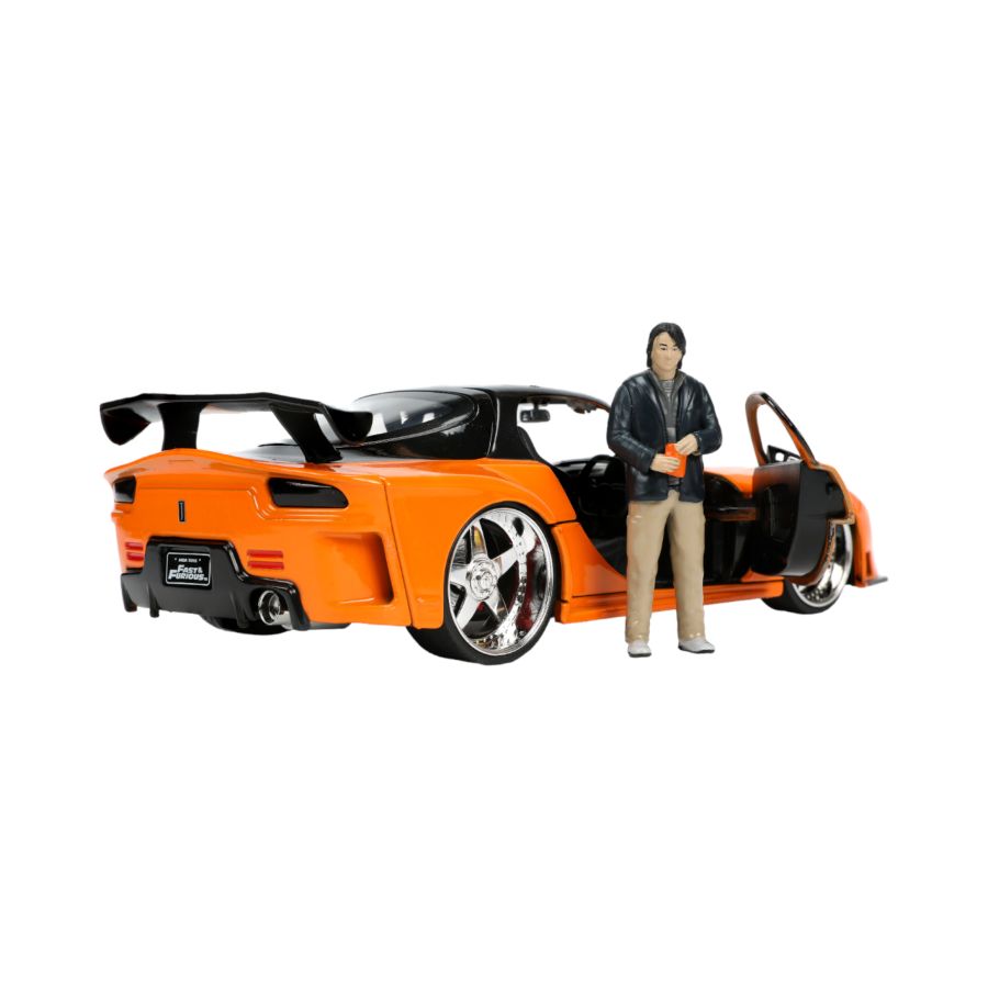 Fast & Furious 1997 Mazda RX-7 w/Han 1:24 Scale Model Car