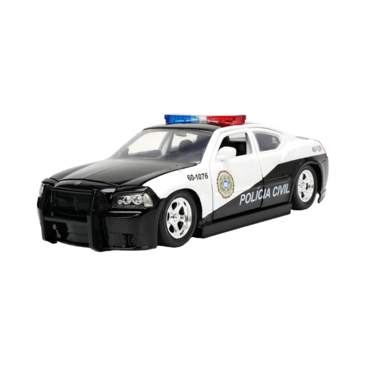 Fast & Furious 2006 Dodge Charger Police Car 1:24 Scale Diecast Model Car
