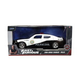 Fast & Furious 2006 Dodge Charger Police Car 1:24 Scale Diecast Model Car