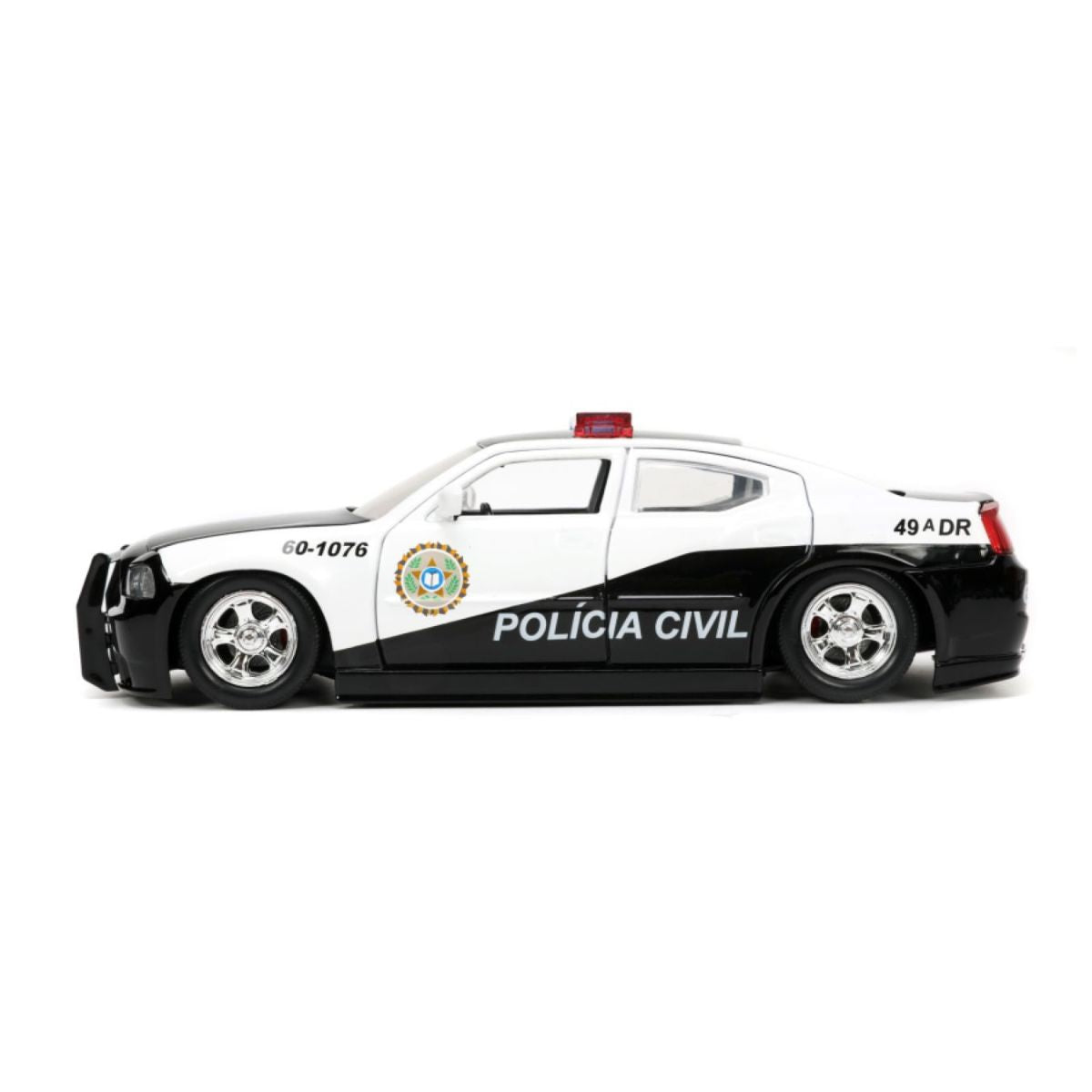 Fast & Furious 2006 Dodge Charger Police Car 1:24 Scale Diecast Model Car
