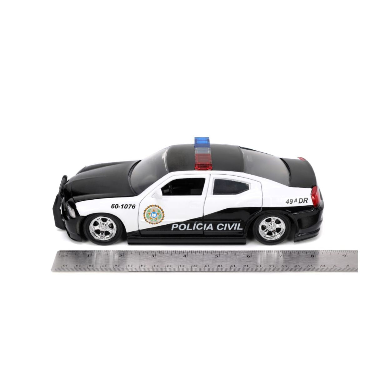 Fast & Furious 2006 Dodge Charger Police Car 1:24 Scale Diecast Model Car