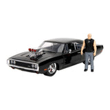 Fast & Furious 1970 Dodge Charger w/Dom Toretto 1:24 Scale Diecast Models
